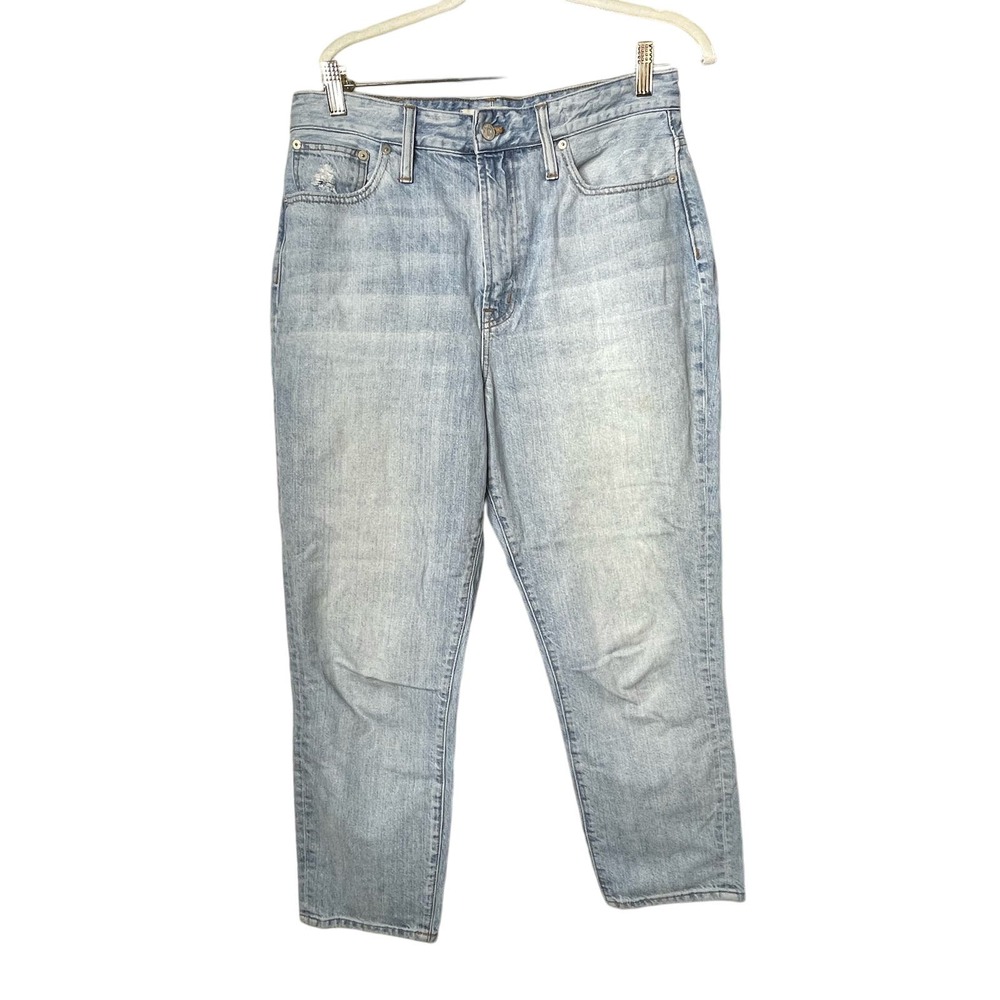 Madewell Women's Jeans Size 30 The Curvy Perfect Vintage Jean Light Wash